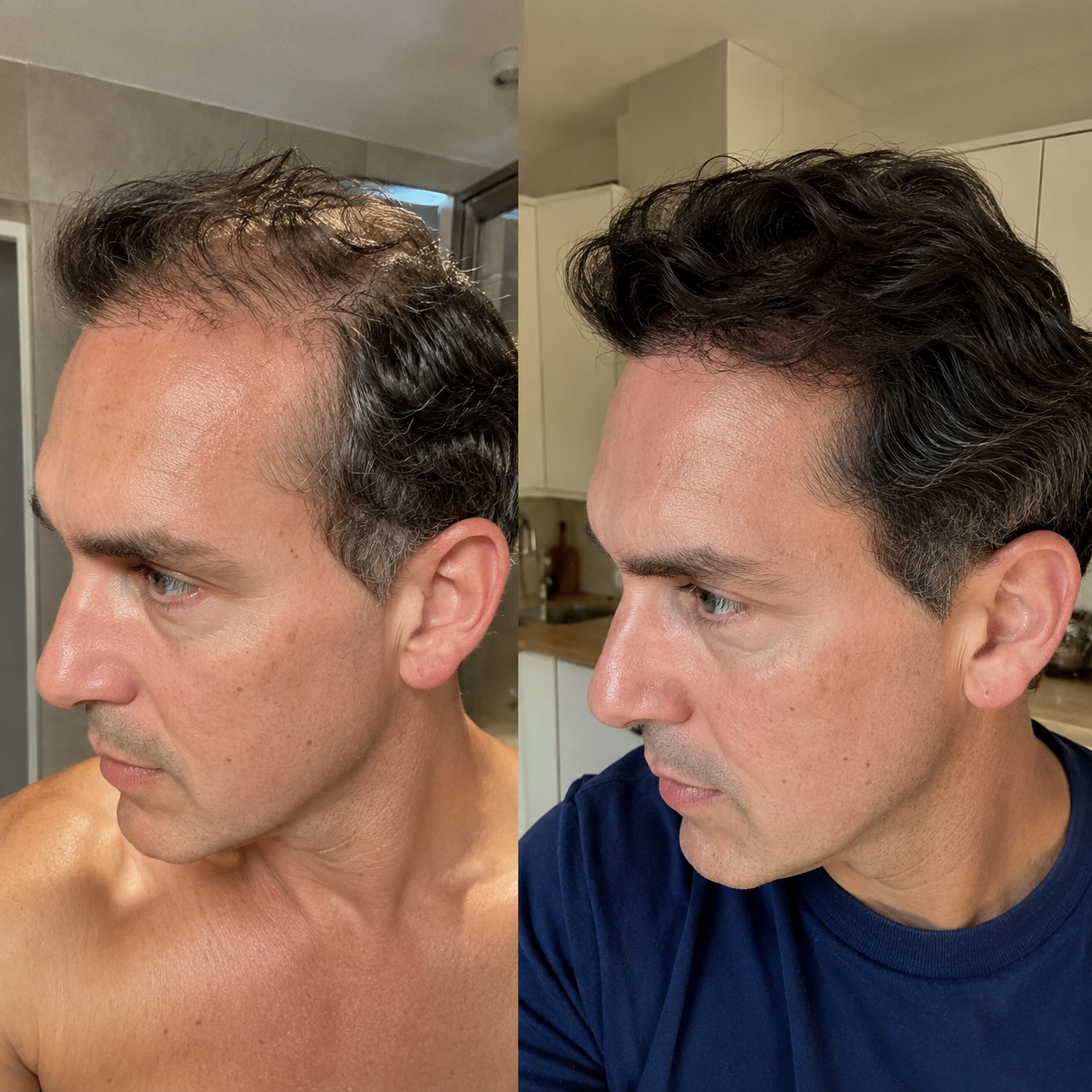 Hairline & Volume – Before & After