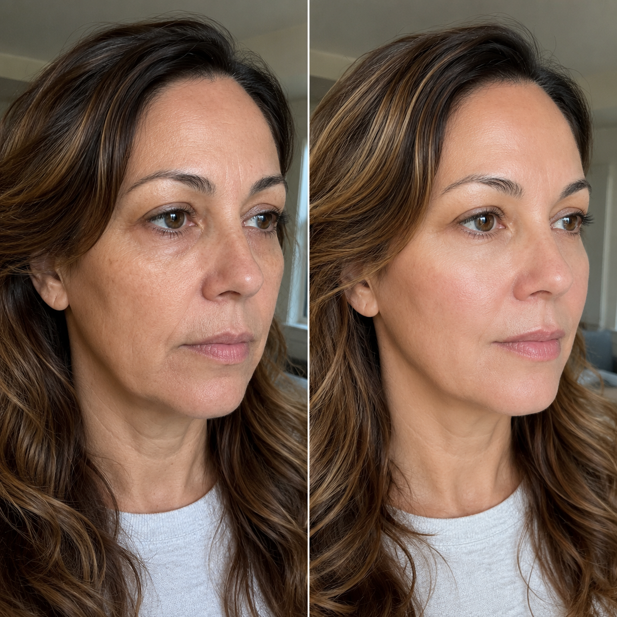 Before & After: Fine Lines